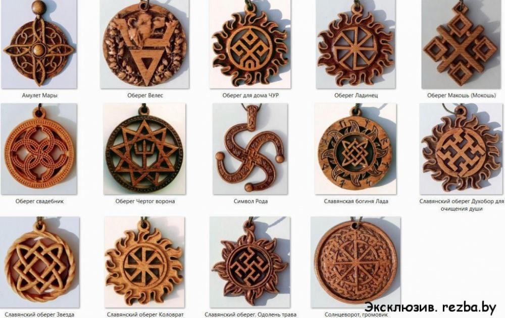Символы в орнаментах древних славян